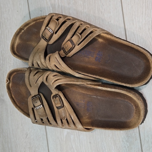 Birkenstock Women Mayari Sandals Flats shoes sz 39/8 Narrow - Picture 9 of 16